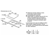 VITROCERÀMICA INDUCCIÓ BALAY 3EB967FR 3 ZONES