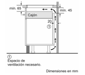 VITROCERÀMICA INDUCCIÓ BALAY 3EB865ERS 3 ZONES