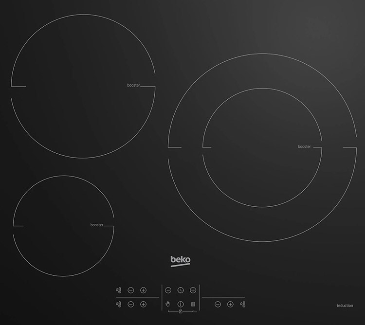 VITROCERÁMICA INDUCCIÓN BEKO HIIS63206M 3 ZONAS