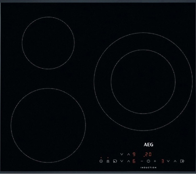 VITROCERÁMICA INDUCCIÓN AEG IKB6330SFB SERIE 3000