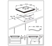 VITROCERÀMICA INDUCCIÓ AEG IKB6330SFB SÈRIE 3000