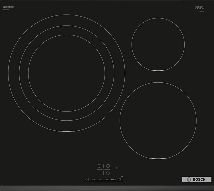 VITROCERÀMICA INDUCCIÓ BOSCH PID631BB5E 3 ZONES
