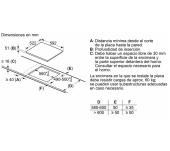VITROCERÁMICA INDUCCIÓN BOSCH PID631BB5E 3 ZONAS