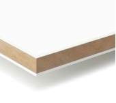 TABLERO CRYSTAL BLANCO CRISTAL MDF