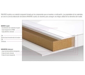 TABLERO CRYSTAL BLANCO CRISTAL MDF