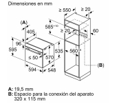 FORN INDEPENDENT BALAY 3HB4131X2 CLASSE A