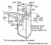 FORN INDEPENDENT BALAY 3HB2031X0 CLASSE A