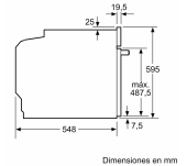 FORN INDEPENDENT BALAY 3HB4841X2 CLASSE A