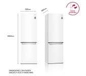 FRIGORÍFIC COMBI LG GBP61SWPGN TOTAL NO FROST