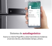 FRIGORÍFIC COMBI LG GBP61SWPGN TOTAL NO FROST