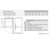 FRIGORÍFICO COMBI BOSCH KGN36VIEA CLASE E NO FROST