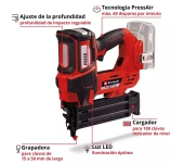 CLAVADORA EINHELL FIXETTO 18/50 N SOLO S/BAT.