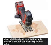 SIERRA CALAR EINHELL TP-JS 18/135 LI SOLO S/BAT