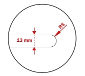 ENCIMERA DE COCINA FINTOP XTRIM CRETA MARFIL