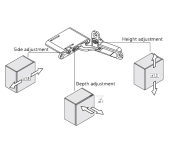 BISAGRA OCULTA DTC D-HINGE D+I