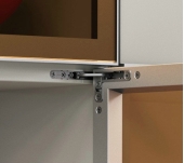 FIXACIONS PORTES D'ALUMINI D-HINGE (2UN)