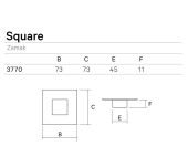 AGAFADOR MOBLE EMBOTIR SQUARE 377