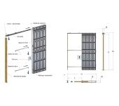 ESTRUCTURA SCRIGNO STECH PORTA CORREDISSA PLADUR