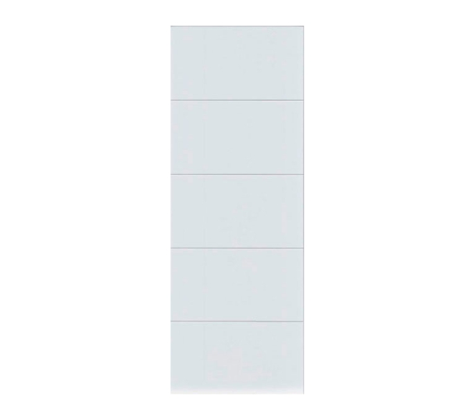 PANEL SEMIMACIZO RANURADO LACADO BLANCO