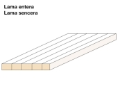 TAULER DE FUSTA ENLLISTONAT ROURE LAMA SENCERA