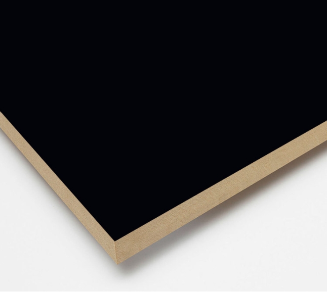 MELAMINA MDF PERFECTSENSE NEGRE LACA