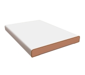 TAPETA MDF PRELACAT BLANC