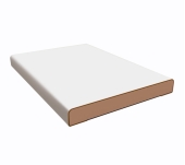 TAPETA MDF LACADA BLANCA