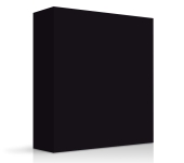 MEGANITE SOLID SURFACE 100% ACRYLIC DARK JET BLACK