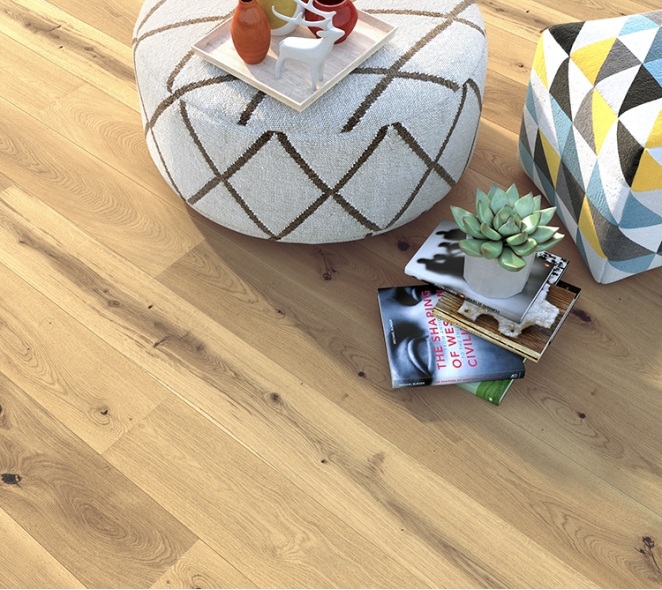 PARQUET DE MADERA ROBLE RUSTIK/ELEGANCE 3 LAMAS