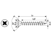 TORNILLO SPAX GOTA SEBO RANURA CRUZ Z (1000UN)