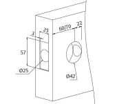 POM FIXE TESA 3931