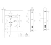 PICAPORTE UNIFICADO MCM 1419 PASO Y CONDENA