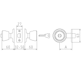 POMO CERRADURA Y CONDENA MCM 501B