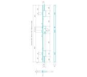 CERRADURA 3P EZCURRA 2000/3 C/CILINDRO C/LARGO