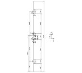 CERRADURA SEGURIDAD 3 PUNTOS MCM 1701 C/CORTO