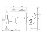 POM AMB PANY ENCASTAR MCM 1561