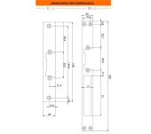 ABREPUERTAS ELÉCTRICO AUTOMÁTICO PALANCA 54 ABDF