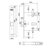 PANY ENCASTAR UNIFICAT TESA 134U SILENCIÓS