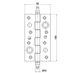 FRONTISSA SEGURETAT AMIG MODEL 561