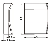 TAPA PENJADOR CAMAR 807 DRETA