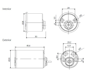 CILINDRO SEGURIDAD TESA TS60