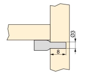 SOPORTE ESTANTES MADERA (100UN)