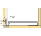 BISAGRA + BASE HETTICH FRIGORÍFICO ET582