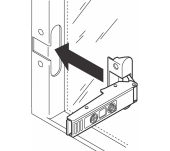 BISAGRA BLUM 71T950A CLIP TOP RECTA