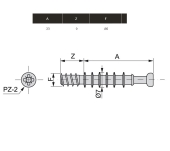 PERN ANELLES EXCÈNTRICA T15 (25UN)