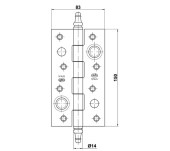 FRONTISSA SEGURETAT AMIG MODEL 561