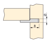 SOPORTE ESTANTES MADERA (25UN)