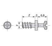 PERN FIX EXCÈNTRIQUES FIX (100UN)