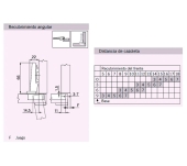 BISAGRA BLUM 71T9550 CLIP TOP RECTA PUERTA GRUESA