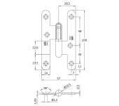 PERNIO AMIG MODELO 405 DERECHA